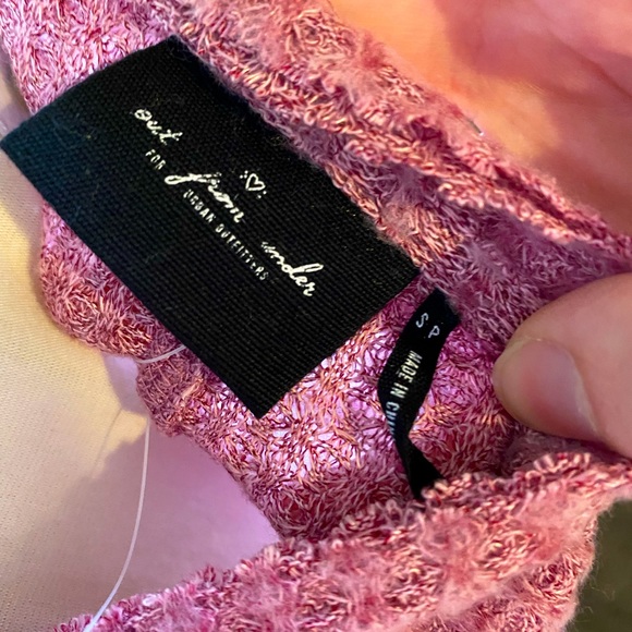 purple waffle knit shirt - Picture 4 of 4